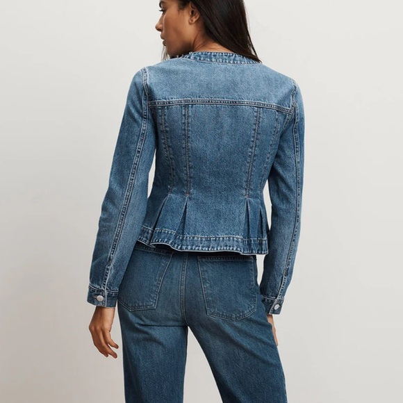 Veronica Beard Zahara Peplum Jacket - Picture 4 of 6